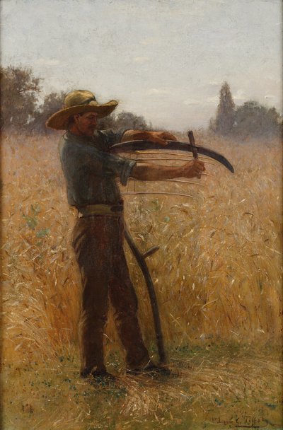 收割者，c.1879-81 作者 路易斯·康福特·蒂芙尼